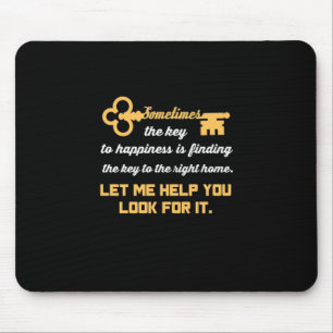 Schlüssel zu Ihrem neuen Haus Mousepad