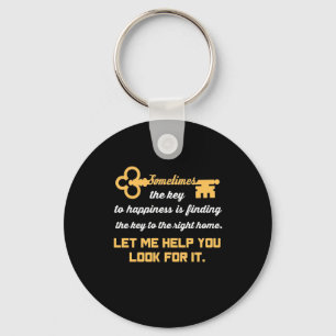 Schlüssel zu Ihrem neuen Haus Schlüsselanhänger