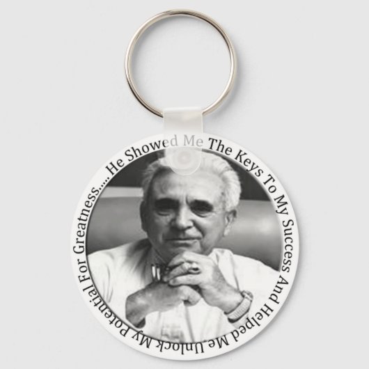 Schlüssel zu meinem Erfolg Schlüsselanhänger (Vorderseite)