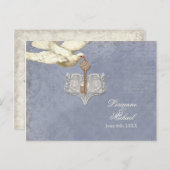 Schlüssel zu meinem Herz, Doves UAWG Response Post Einladungspostkarte (Vorne/Hinten)