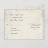 Schlüssel zu meinem Herz, Doves UAWG Response Post Einladungspostkarte (Rückseite)