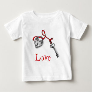 Schlüssel zu meinem Herzen Baby T-shirt