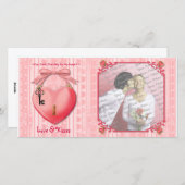 Schlüssel zu meinem Herzen Feiertagskarte (Vorne/Hinten)