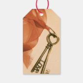 Schlüssel zu meinem Herzen Geschenkanhänger (Rückseite)