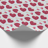 Schlüssel zu meinem Herzen Geschenkpapier (Ecke)