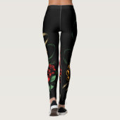 Schlüssel zu meinem Herzen Leggings (Rückseite)