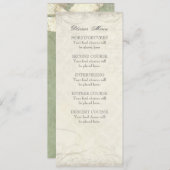 Schlüssel zu meinem Herzen, Menükarte (Vorne/Hinten)