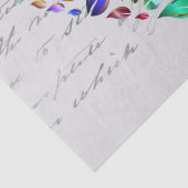 Schlüssel zu meinem Herzen Seidenpapier (Detail)