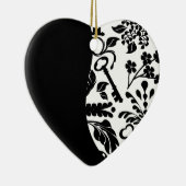 Schlüssel zu meinem Herzen/zum Jubiläum Keramik Ornament (Rechts)
