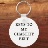 SCHLÜSSEL ZU MYCHASTITY BELT SCHLÜSSELANHÄNGER (Vorderseite)