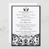 Schlüssel zum 50. Geburtstag Einladung (Vorne/Hinten)