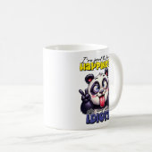 Schlüssel zum Glück Panda Tasse (VorderseiteRechts)