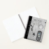 Schlüssel zum glücklichen Sketch Notizblock (Innenseite)