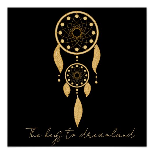 Schlüssel zum Land der Träume, Traumfänger Poster (Vorderseite)