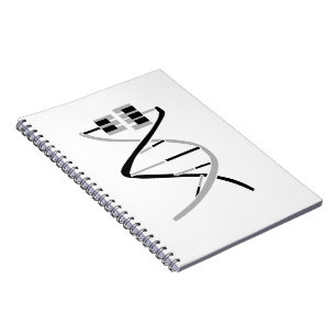 Schlüssel zum Musikgene Notizblock