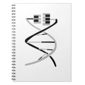 Schlüssel zum Musikgene Notizblock (Vorderseite)