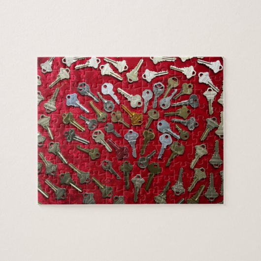 Schlüssel zum Rätsel, Schlüssel zum Herzen Puzzle (Horizontal)