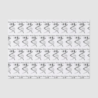 Schlüssel zur DNA des Musikgene Seidenpapier