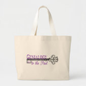 Schlüssel zur Genealogie Jumbo Stoffbeutel (Vorne)