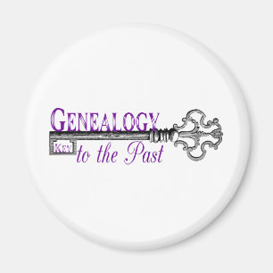 Schlüssel zur Genealogie Magnet
