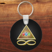 Schlüssel zur Manifestation Schlüsselanhänger (Vorderseite)