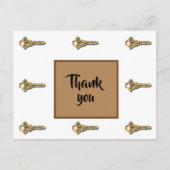 Schlüssel zur Mitarbeiterbewertung für unseren Erf Postkarte (Vorderseite)