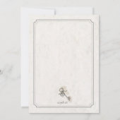 Schlüssel zur neuen Zuhause-Ankündigung Ankündigung (Rückseite)