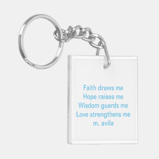 Schlüsselanhänger (Vorderseite links)