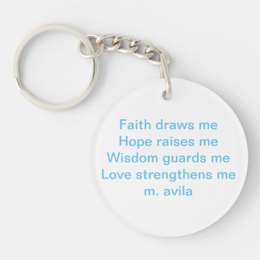 Schlüsselanhänger (Vorderseite)