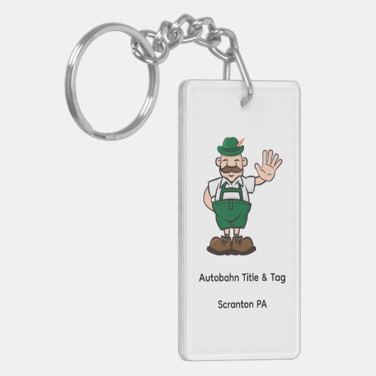 Schlüsselanhänger (Vorderseite links)