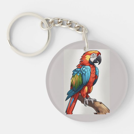 🦜 SCHLÜSSELANHÄNGER (Vorderseite)