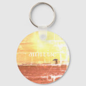 Schlüsselanhänger, 2" Sonnenaufgang Schlüsselanhänger (Vorderseite)