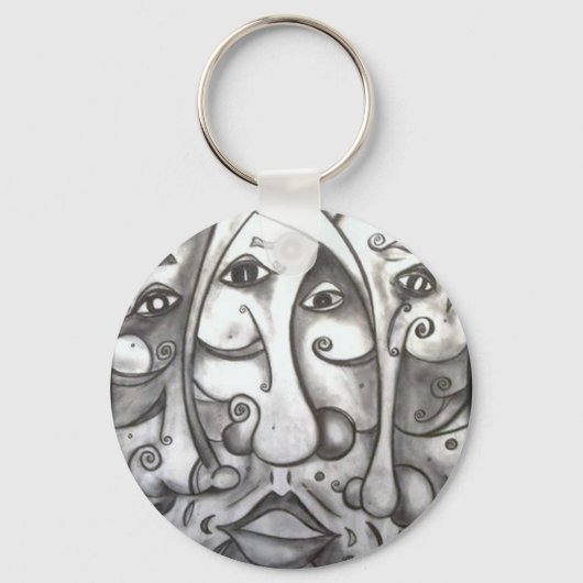 Schlüsselanhänger "3 Schicksale" (Vorderseite)