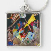 SCHLÜSSELANHÄNGER - Abstrakt "Tiefes Braun" - Kand (Vorne)