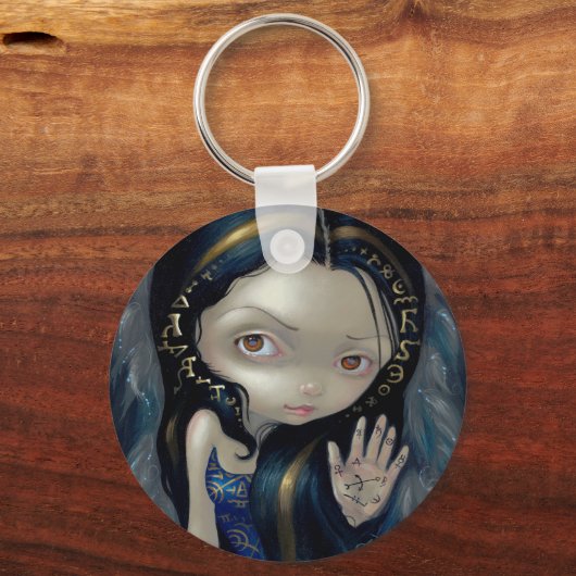 Schlüsselanhänger "Alchemical Angel V" (Vorderseite)