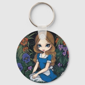 Schlüsselanhänger "Alice and the Blume"