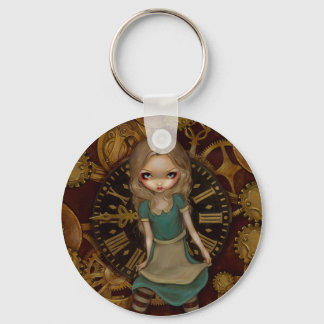 Schlüsselanhänger "Alice in Clockwork"