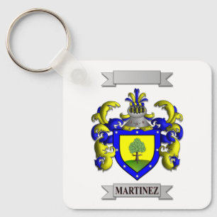 Schlüsselanhänger Aluminium Martinez Familienname
