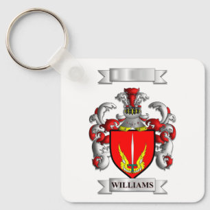 Schlüsselanhänger Aluminium Williams Familienname