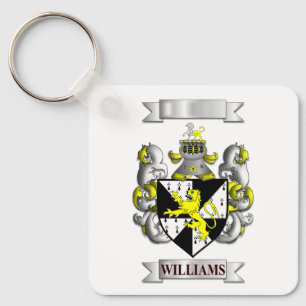 Schlüsselanhänger Aluminium Williams Familienname
