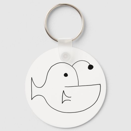 Schlüsselanhänger Anglerfish (Vorderseite)