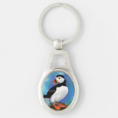 Schlüsselanhänger Atlantik Puffin Bird (Vorderseite)