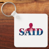 Schlüsselanhänger auf dem Metallplatz, 2,25 Zoll x (Vorderseite)