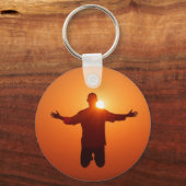 Schlüsselanhänger "Auf die Morgendämmerung" (Rückseite)