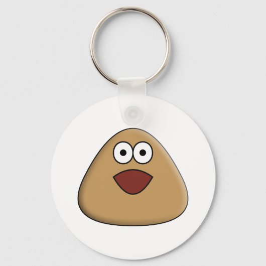 Schlüsselanhänger - Aufgeregt (Vorderseite)