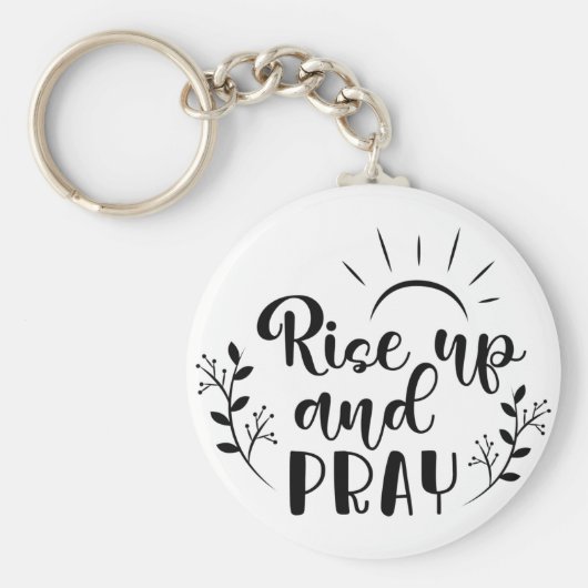 Schlüsselanhänger aufheben und beten (Vorne)