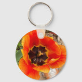Schlüsselanhänger aus Blumenmetall (Rückseite)