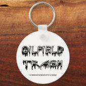 Schlüsselanhänger aus Ölfeldern, Geschenk für Ölfe (Vorderseite)