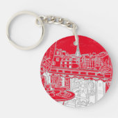 Schlüsselanhänger aus Paris (Vorderseite)