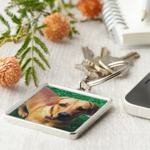 Schlüsselanhänger aus personalisiertem Foto